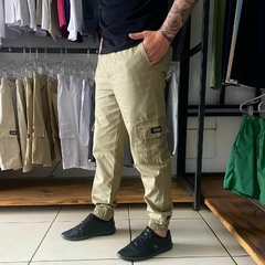 Calça Cargo Jogger Elven - Caqui
