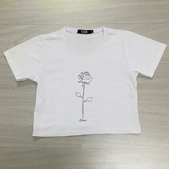 Cropped Elven- Rose - comprar online