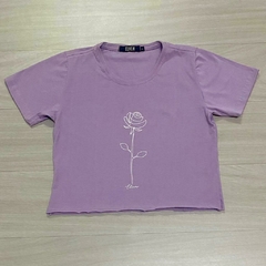 Cropped Elven- Rose - loja online