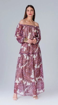 VESTIDO LONGO MARIA VALENTINA
