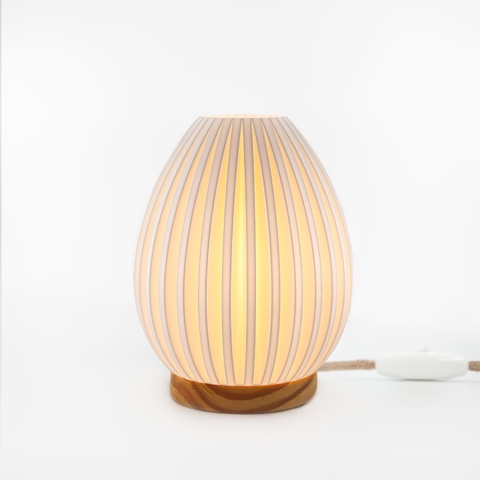 velador en plastico 3D