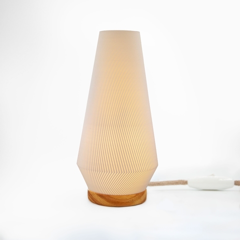 velador en plastico 3D