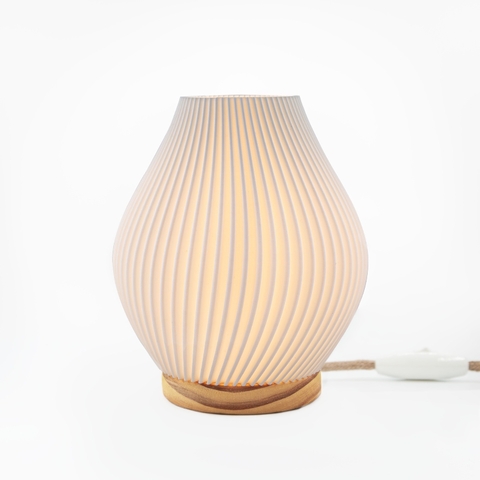 velador en plastico 3d