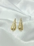 Brinco Gota Finne Dourado
