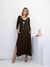 Vestido Maitê Manga Longa com Fendas e Bolsos – Viscolycra Confort