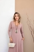 Vestido Maitê Manga Longa com Fendas e Bolsos – Viscolycra Confort - comprar online