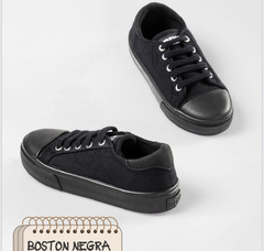 Boston negra unisex infantil