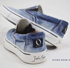 Pancha Stone Wash Denim de Plataformas en internet