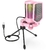 Fifine Ampligame A6V Microfone Usb Streaming Jogos Filtro de Ganho condensador Computador Portátil