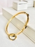 Bracelete Insp. Cartier com Zircônias Negras - comprar online