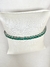 Pulseira Riviera Esmeralda + Ródio Branco