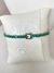 Pulseira Riviera Esmeralda + Ródio Branco - comprar online
