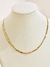 Choker de Corações Espelhados fio Duplo