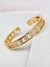 Bracelete Corações Diamantados - NP Joias