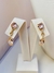 Ear Cuff Zircônias Champanhe