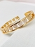 Bracelete Corações Diamantados