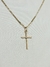 Corrente Piastrine - 2,5mm + Pingente Cruz Palito - comprar online