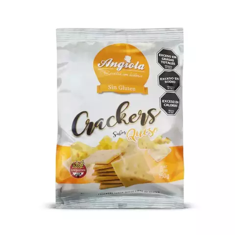 Galletitas Crackers sabor Queso - Angiola x 150g - comprar online