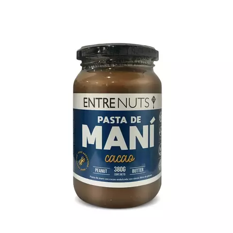 Pasta de Mani con Cacao - Entrenuts x 380g - comprar online