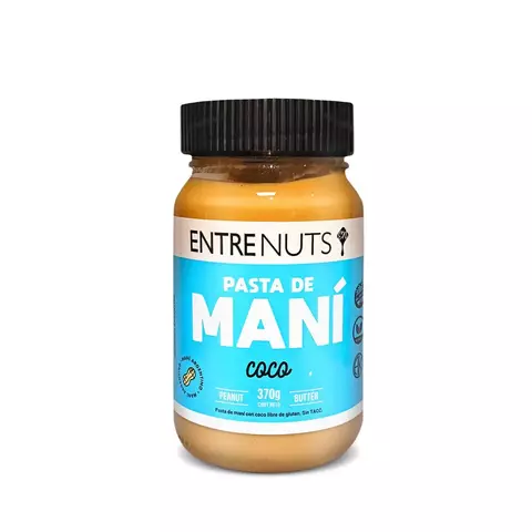 Pasta de Mani con Coco - Entrenuts x 370g - comprar online