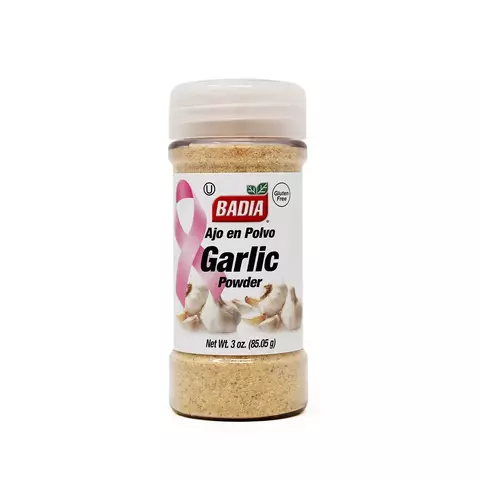 Ajo en Polvo Garlic Powder Badia x 85g - comprar online