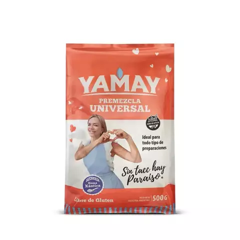 Premezcla Universan SIn TACC Hay Paraiso YAMAY x 500g