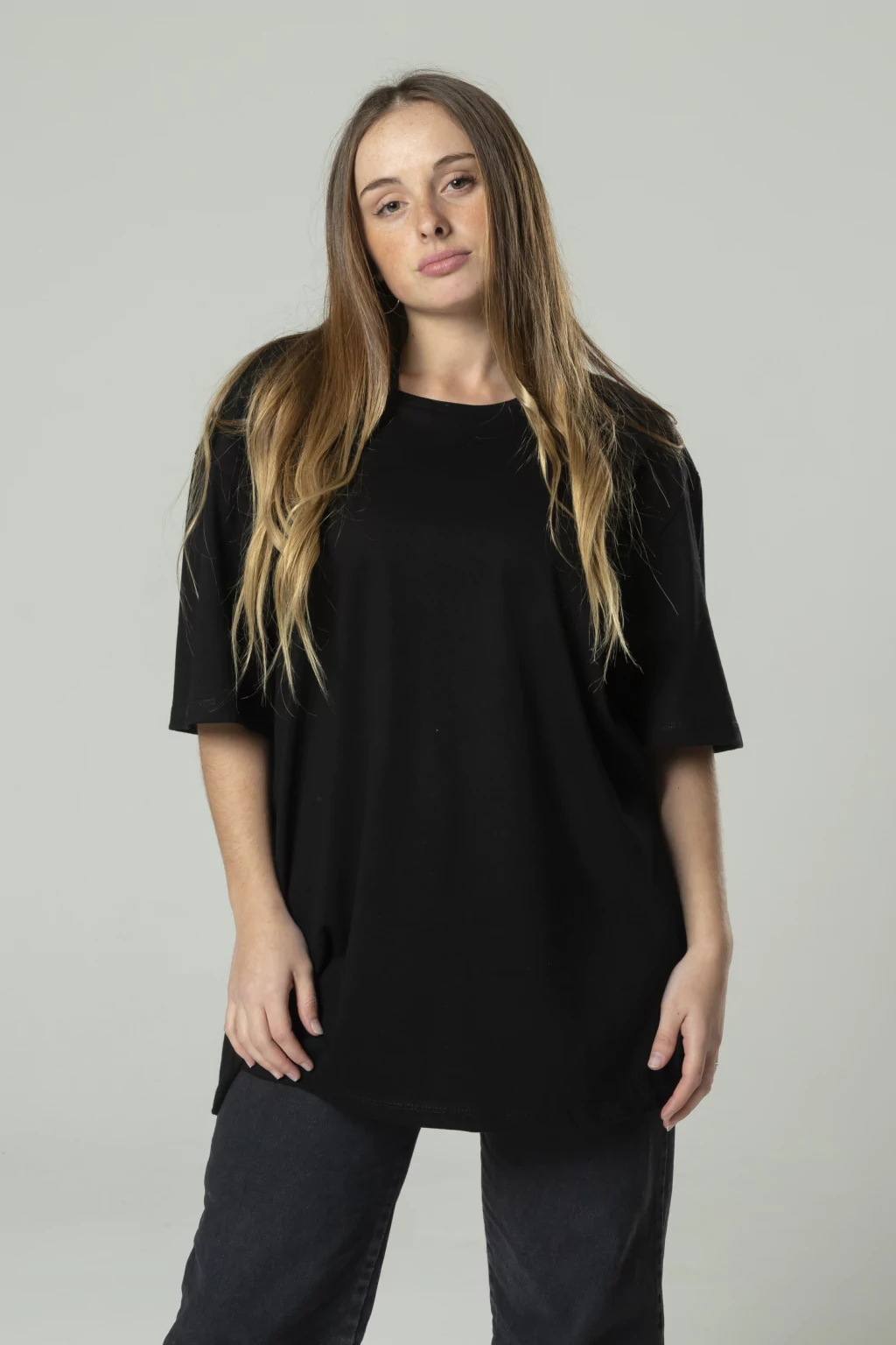 Remera Básica - Negra