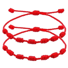 Pulseira 07 nós. Proteção e Sorte. Kit com 02 unidades. - comprar online