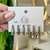 Trio Gotas Prateado - comprar online