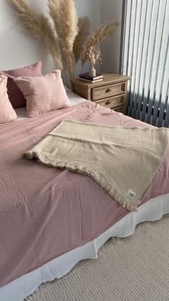 Funda Rosa 50x50 - Marilú Home