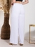 Calça Feminina Pantalona Wide Leg Social Alfaiataria Soltinha - kaulgelis
