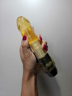 Dildo Machete natural con vibración - comprar online