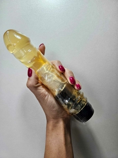 Dildo Machete natural con vibración