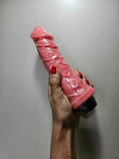 Dildo americano grande con vibracion
