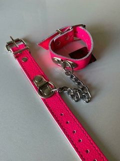 INMOVILIZADORAS PREMIUM CON FINAS CADENAS EN ROSA - comprar online