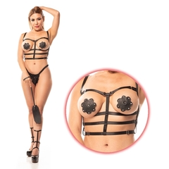 Corset Madonna negro - comprar online