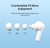 QCY T13 Wireless Smart Headphone BT5.1 TWS Earphone 4 Mic ENC HD Call Headset To - loja online