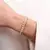 Pulseira Iara - Chapinha com pérolas - comprar online