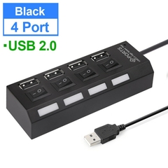 USB 3.0 HUB Multi 4 7 USB Port Splitter With Power Adapter For Macbook Pro Air PC Computer Laptop Accessories Multiple Usb Hab