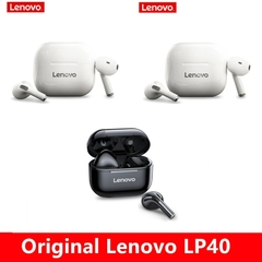 Imagem do Original Lenovo LP40 wireless headphones TWS Bluetooth Earphones Touch Control Sport Headset Stereo Earbuds For Phone Android