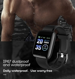 Pulseira inteligente esportes pulseira d13 tela colorida pedômetro esporte na internet