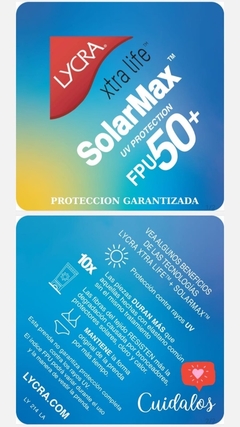 Imagen de Conjunto con filtro solar UV manga corta certificado