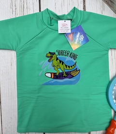 Remeras con filtro uv manga corta - Pilu Kids