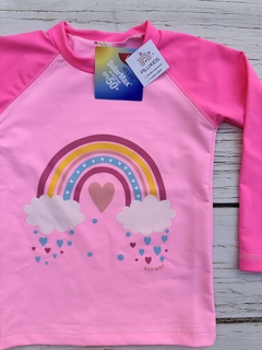 CONJUNTO NIÑA CON PROTECCIÓN SOLAR UV +50 - Pilu Kids