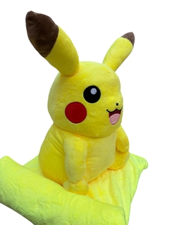 Pikachu con manta en internet