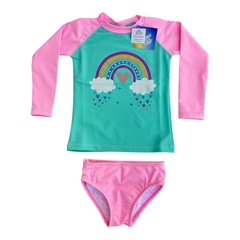 CONJUNTO NIÑA CON PROTECCIÓN SOLAR UV +50 - comprar online