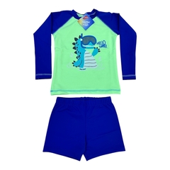 Conjunto Short y Reme con filtro de proteccion Uv 50+ - Pilu Kids