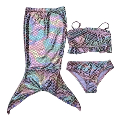 Bikini con pollerita sirena