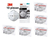 Respirador 3m 9010 N95, Niosh Mascarilla Cubreboca 10 Piezas