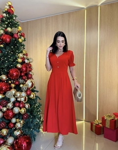 Vestido Eliete - Bárbara Moda Evangélica
